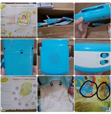 Mastela Bouncer - Newborn to Toddler Rocker