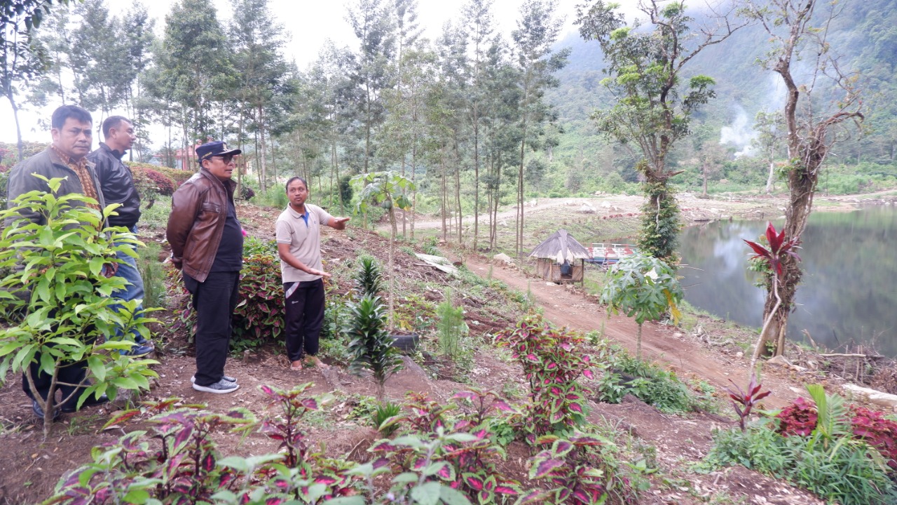 Telaga Sigebyar Mangunan Jadi Destinasi Wisata Baru- Saat ini Masih Tahap Revitalisasi