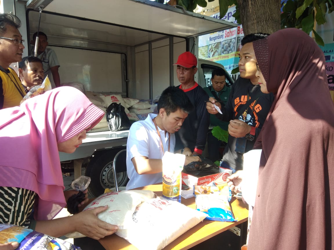 Kendalikan Harga Bahan Pokok, Pemkot-Bulog Gelar Operasi Pasar Selama Seminggu