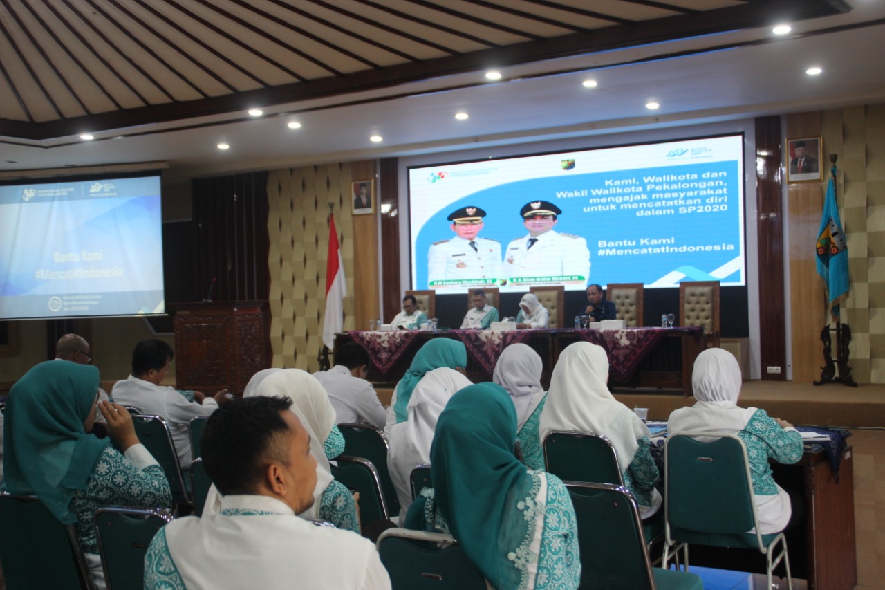 Pemkot Pekalongan Ajak Sukseskan SP2020