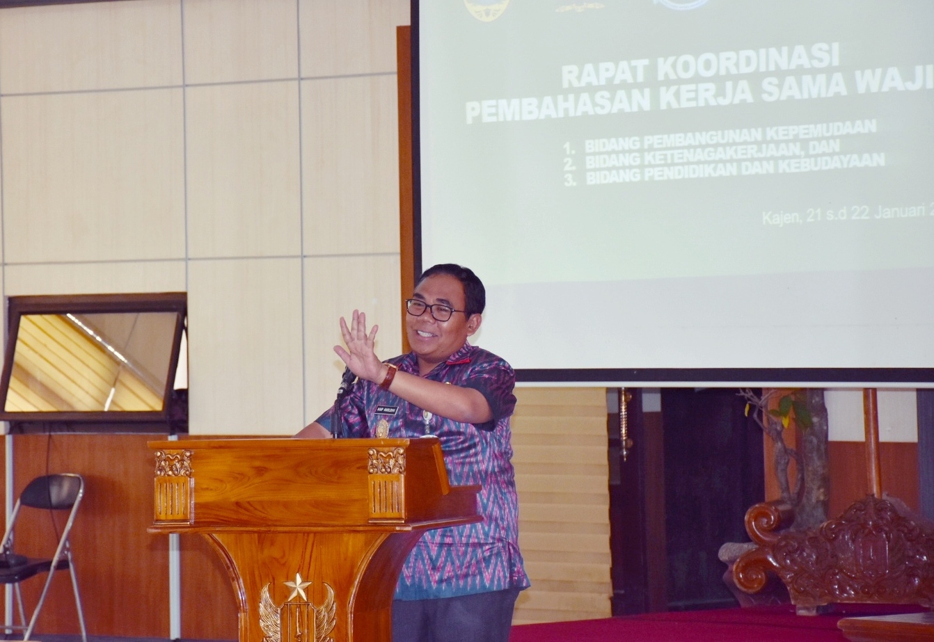Rakor Pembahasan Draf Perjanjian Kerja Sama Wajib