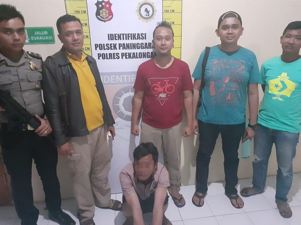 Bermaksud Menolong Korban Laka-Lantas Tunggal, Polisi Malah Berhasil Mengamankan Pelaku Curat