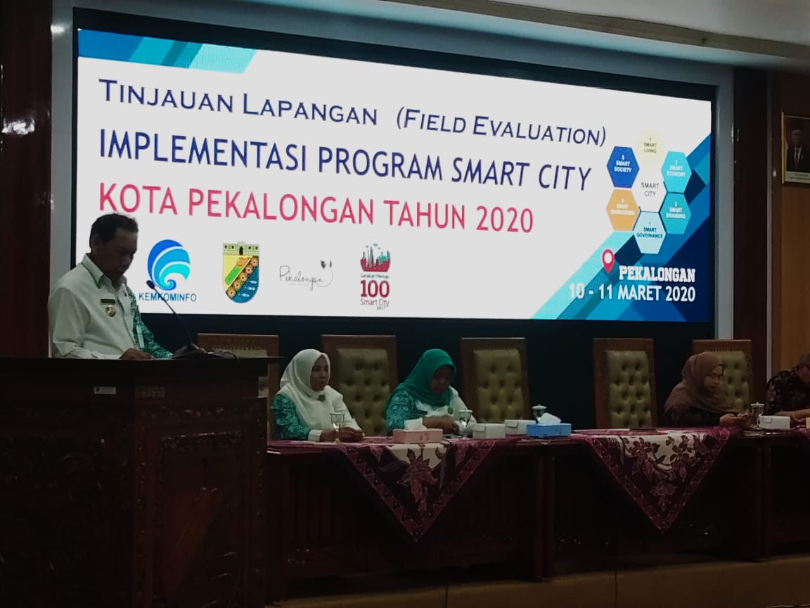 Terus Kembangkan Smart City, Kemenkominfo Tinjau Lapangan Program Smart City Kota Pekalongan