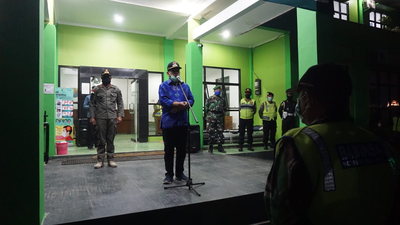 Monitoring Jam Malam, Pemkot Gencar Kampanyekan Wajib Pakai Masker