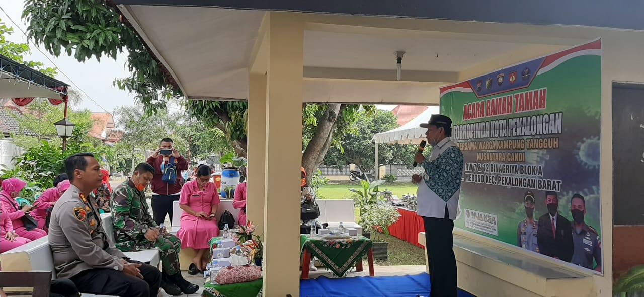 Cegah Covid-19, Dua Kampung Tangguh Diresmikan
