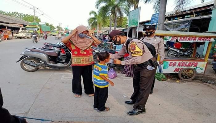 Polisi Intensifkan Imbauan Untuk Pakai Masker