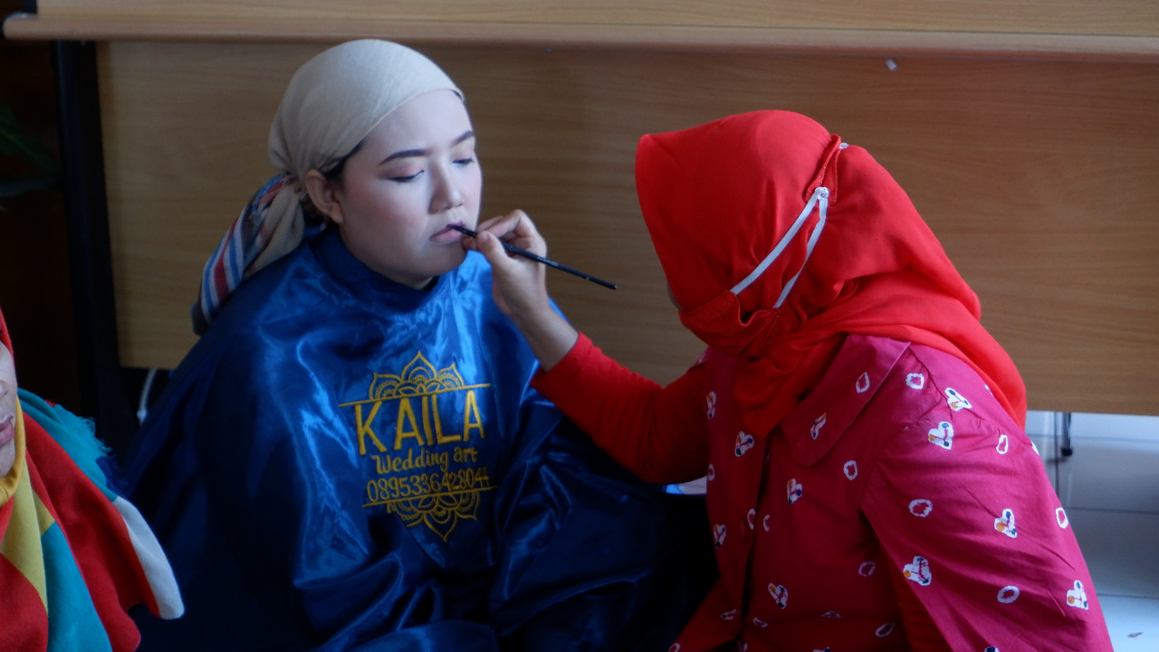 Perpustakaan Pelita Bekali Masyarakat Keterampilan Beauty Class