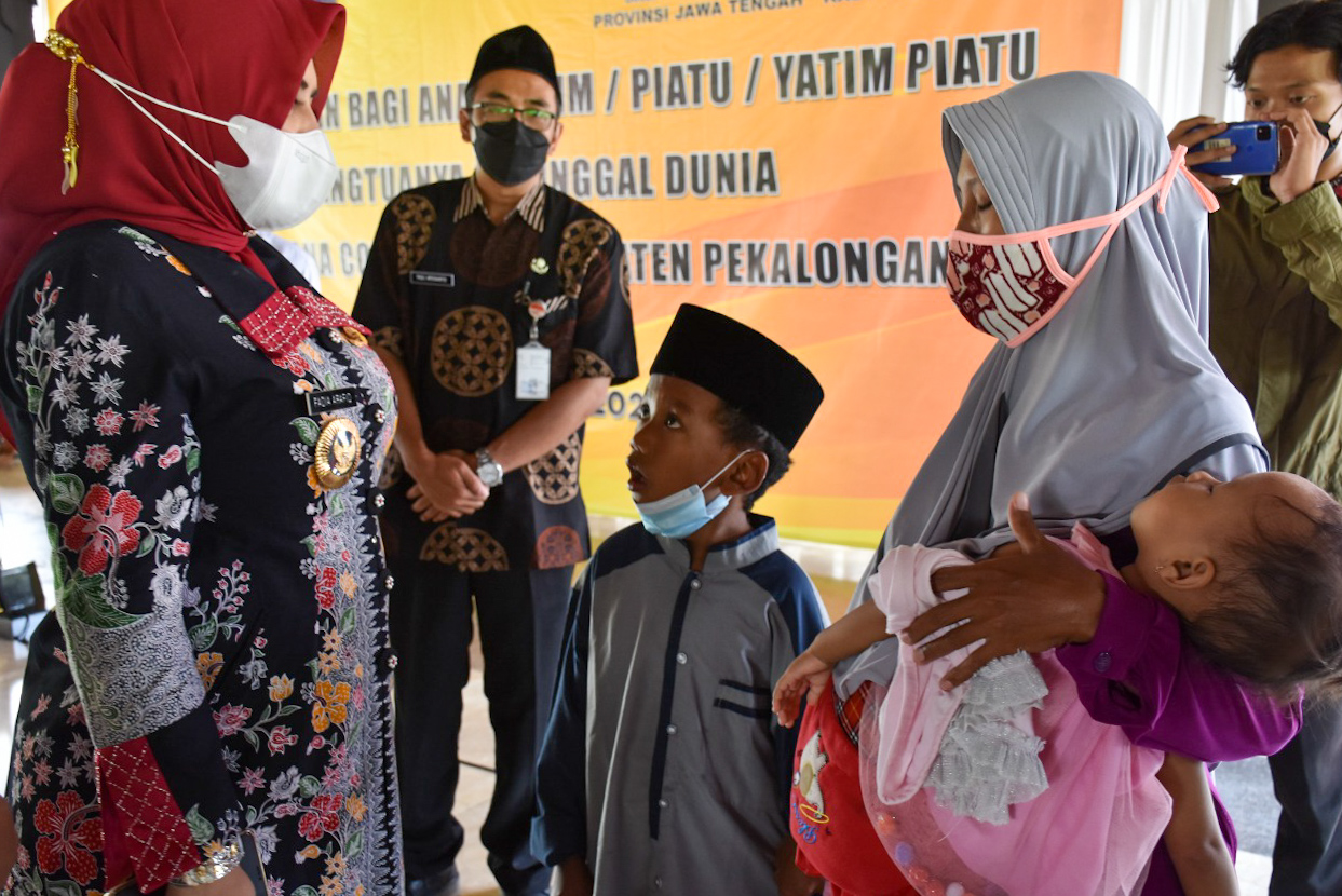 GANDENG BAZNAS PROVINSI JAWA TENGAH, PEMKAB PEKALONGAN SIAP SUPPORT ANAK YATIM TERDAMPAK COVID-19 LANJUTKAN PENDIDIKAN