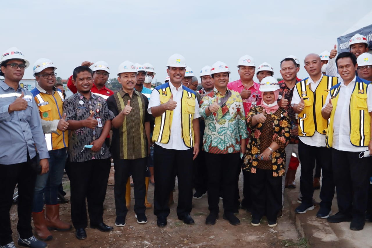 Dirjen SDA Tinjau Proyek Pengendalian Banjir ke Kota Pekalongan