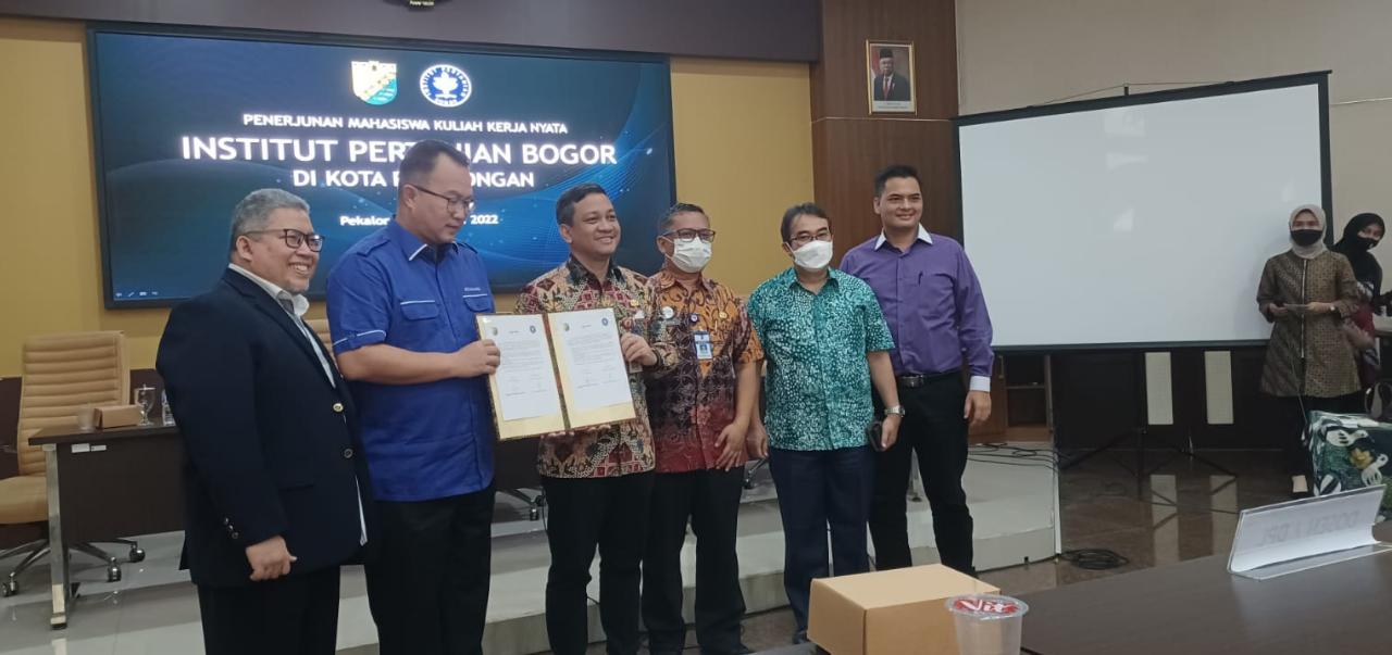 Pemkot Terima dan Sambut Baik Puluhan Mahasiswa KKN IPB