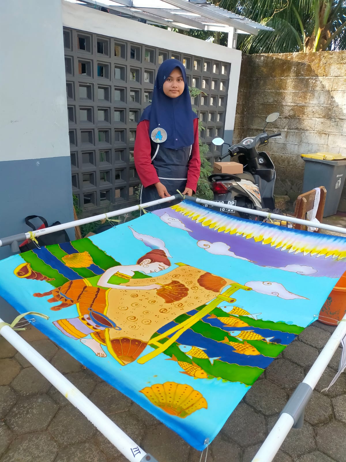 Miliki Talenta, Dua Siswi SLB PRI Pekalongan Maju LKSN