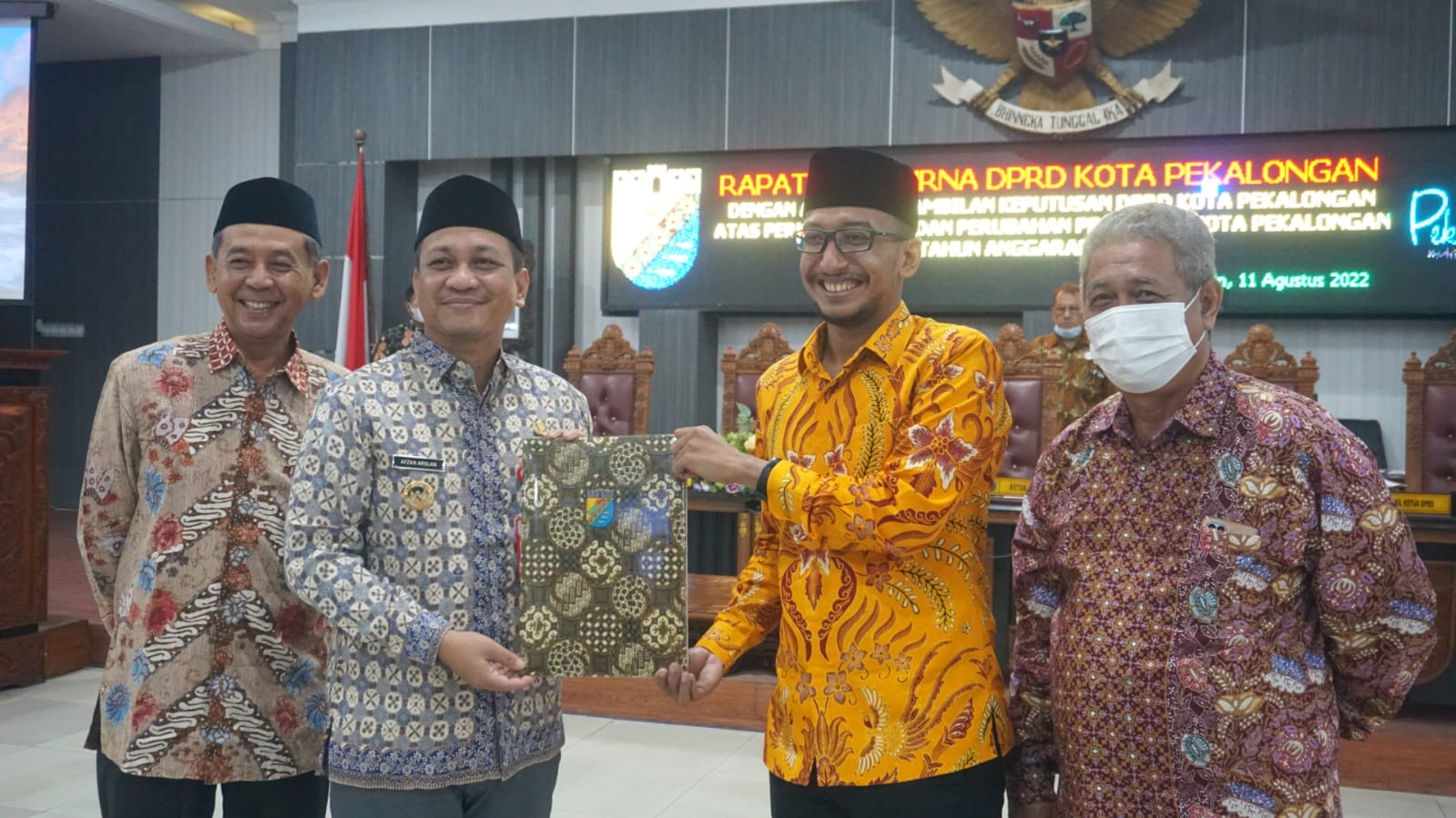 Perubahan KUA-PPAS Disetujui, Walikota Aaf : Jadi Pedoman Raperda