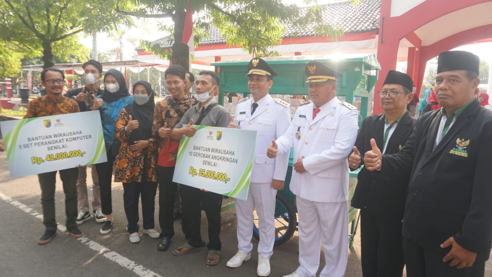 Tingkatkan Zakat Produktif, Baznas Kota Pekalongan Beri Bantuan Wirausaha