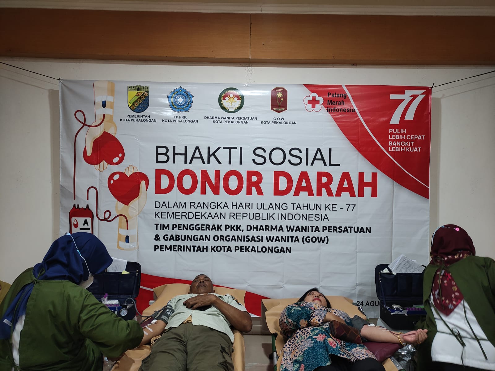 Bantu Cukupi Stok Darah, PKK Gelar Donor Darah
