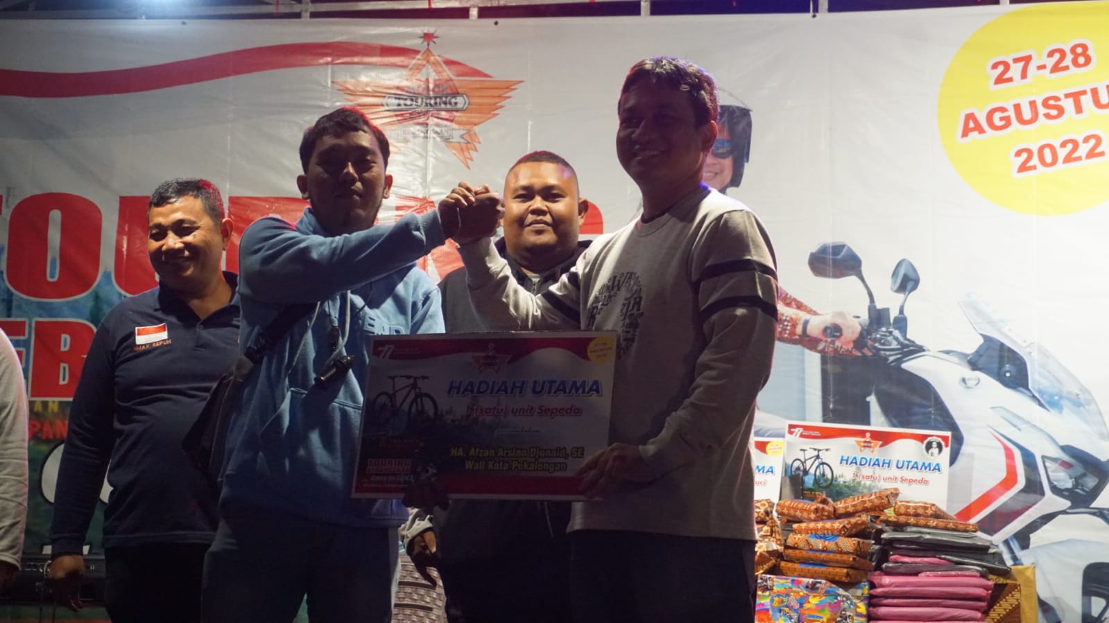 Merajut Kebersamaan, Touring Kebangsaan Turut Diikuti Peserta Luar Daerah