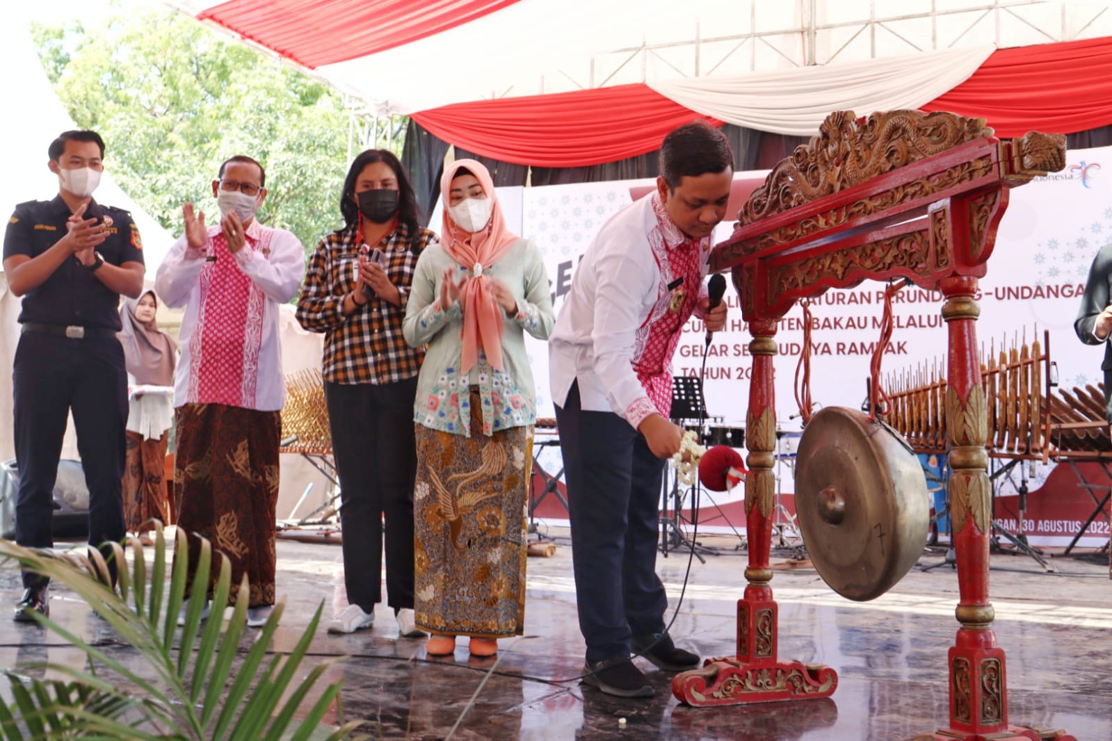 Ajak Masyarakat Gempur Rokok Ilegal, Pemkot Edukasi Cukai Lewat Seni Budaya Rampak