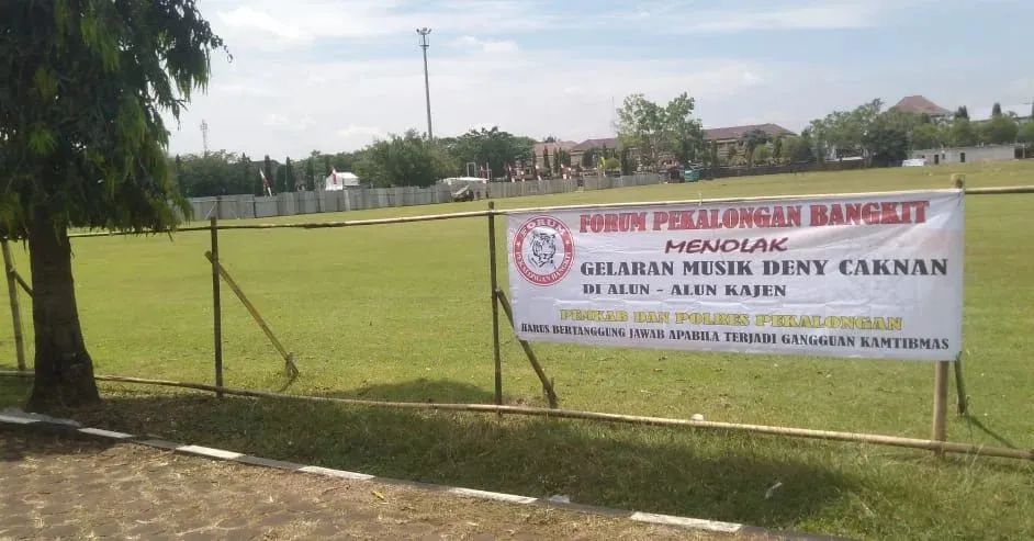 Forum Pekalongan Bangkit Menolak Konser Denny Caknan di Alun alun Kajen