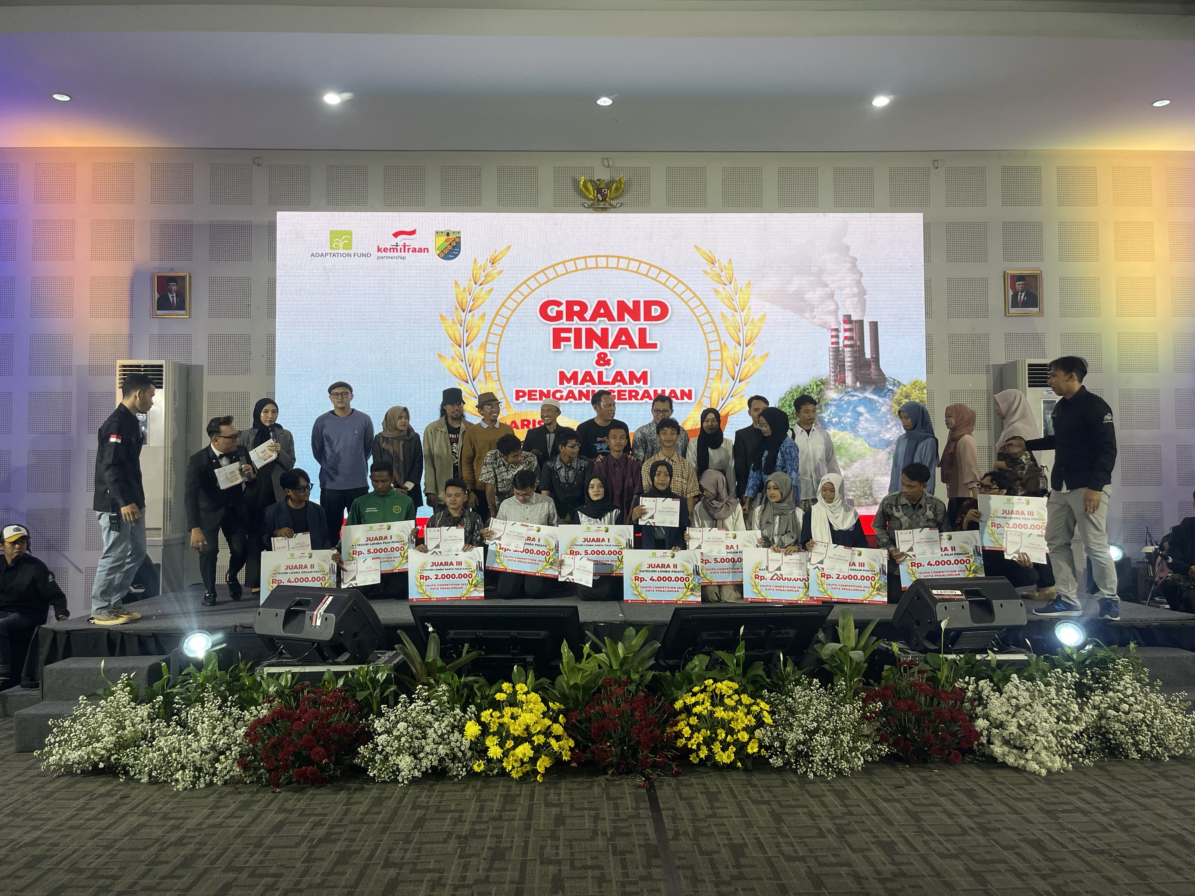 Grand Final Malam Penganugerahan Lomba Aksi Adaptasi Perubahan Iklim Kota Pekalongan