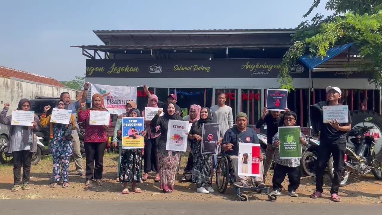 Meski Dalam Kesederhanaan Kawan-kawan Aliansi Disabilitas Kabupaten Pekalongan Berkumpul Untuk Saling Menyemangati Dalam Peringatan Hari Disabilitas Internasional