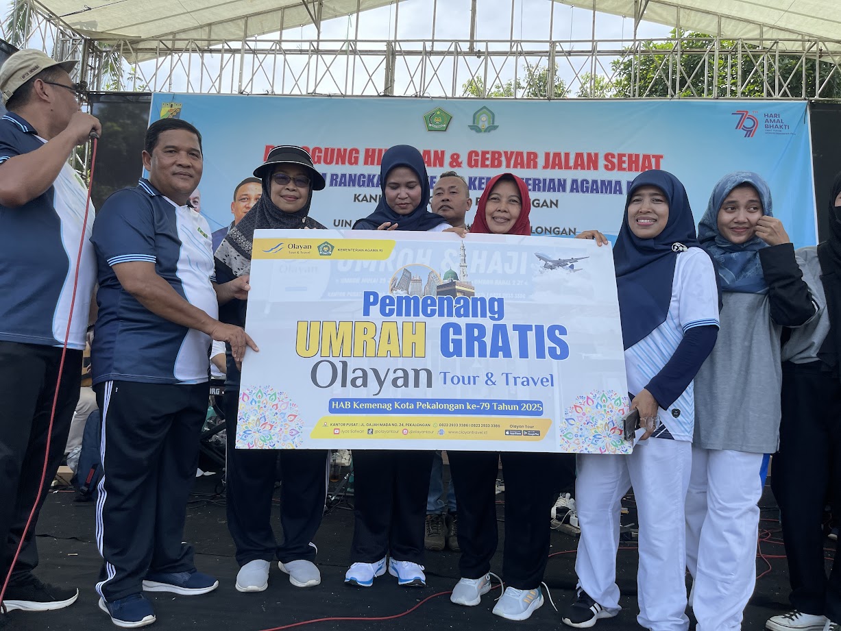 Serunya Gebyar Jalan Sehat Hari Amal Bakti (HAB) Kemenag, Berhadiah Umrah Premium Gratis dari Olayan Tour!